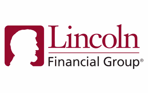 Lincoln Financial Group logo featuring silhouette profile and company name text.